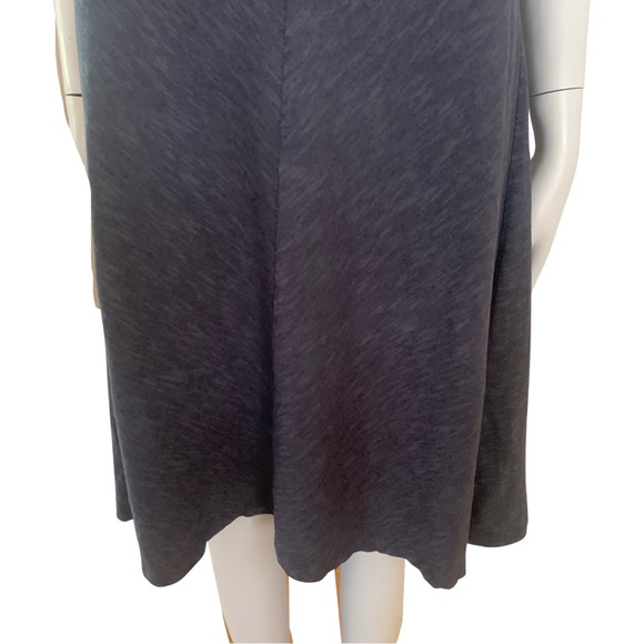 HORNY TOAD Casual Knit Dress Sleeveless V-Neck Charcoal Grey Sporty Minimalist - Picture 15 of 15